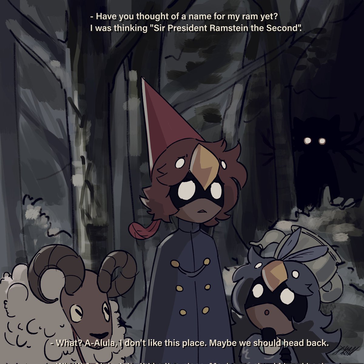 nseptimid's tweet photo. it's that time of the year again, and "Peak rewatching" is just around the corner, so I thought I'd give it a very improper homage with my disappointingly mediocre art skills

#OneshotGame https://t.co/yk1XW4A0kU