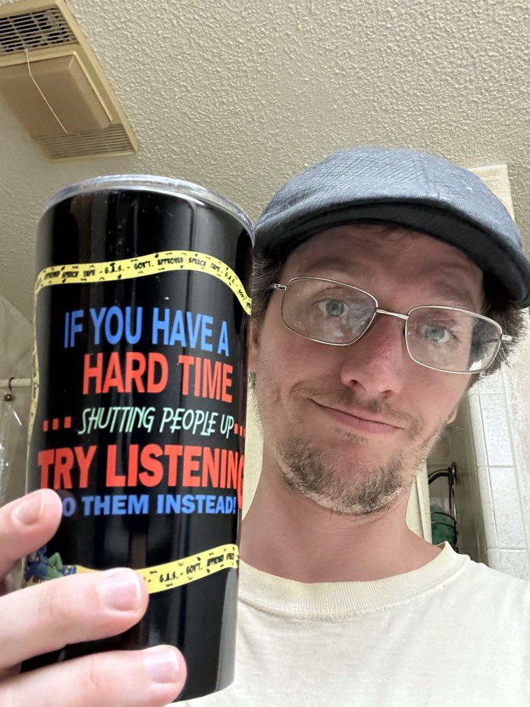 Cam <a href="/JackedUpReview/">The Jacked Up Review Show Podcast</a> sporting his new TherapyBites drinking device. <a href="/podslikeus/">Pods Like Us</a> <a href="/TechMobilityPod/">The TechMobility Podcast</a> <a href="/BeardedBitchPod/">Bitches With Beards</a> <a href="/graemeklass/">Graeme Klass</a>