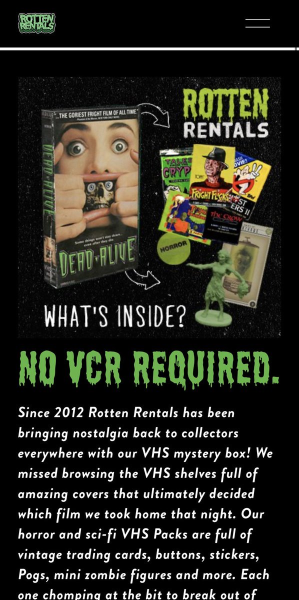 RottenRentals's tweet photo. The announcement is that our site is back this week!!! Give us another day or so, but here’s a sneak peek in the meantime! #StayRotten https://t.co/qtuOAlZwnY