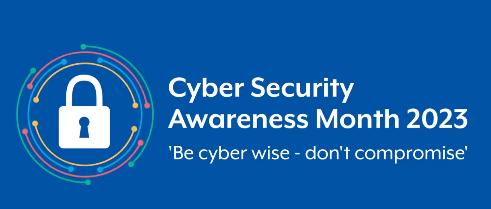 'Be cyber wise – don’t compromise' October is #CyberSecurityAwarenessMonth! Did you know cybercrime strikes every 7 minutes in Australia alone - a 13% increase from last year? Let's prioritize online safety. Learn essential tips in just 2 minutes: t.ly/cFNXd