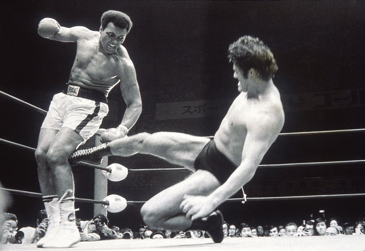 #RIPMuhammadAli #AntonioInoki