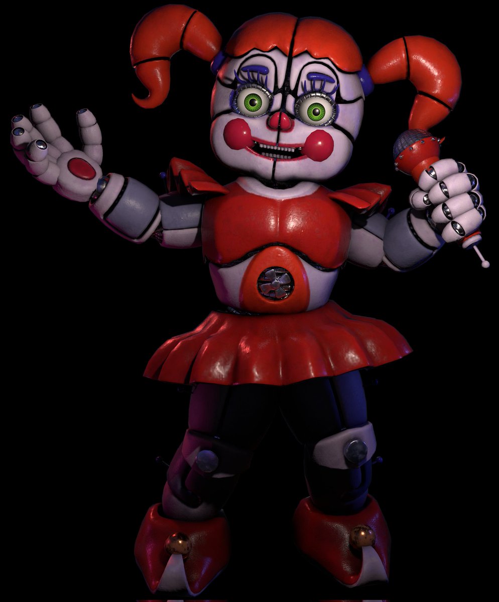 animatronicsotd's tweet photo. today's animatronic of the day is circus baby from five nights at freddy's! https://t.co/H6fry0cjKm