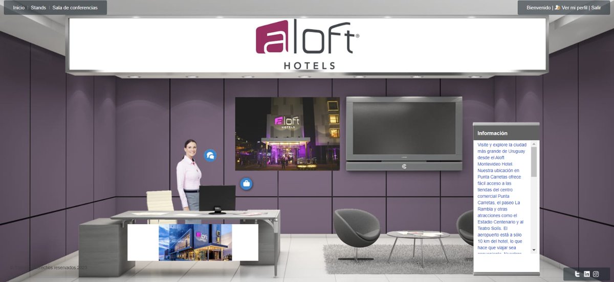 👏 Se acerca la hora de clausura de #ExpoDiversa y no queremos despedirnos sin agradecer muy especialmente a <a href="/AloftMontevideo/">Aloft Montevideo</a> aliado estratégico de <a href="/GestionHumanaUy/">Sociedad 🇺🇾 de Gestión de Personas</a>, institución que imaginó, pensó y creo la 1era. feria #EmpleoLGBT #LGBTUruguay.