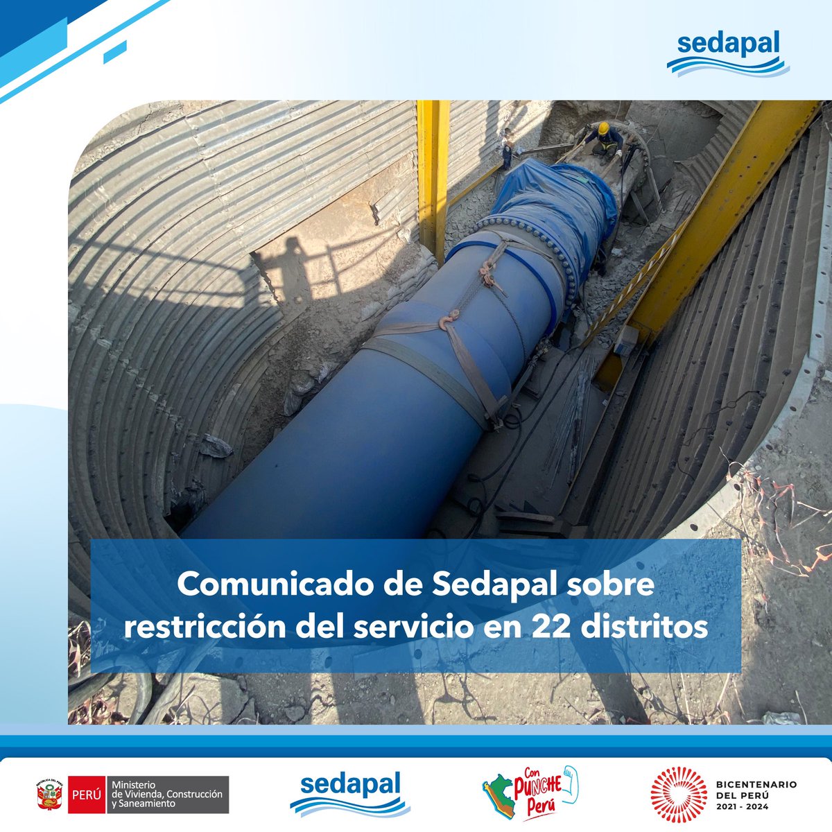 SedapalOficial tweet media