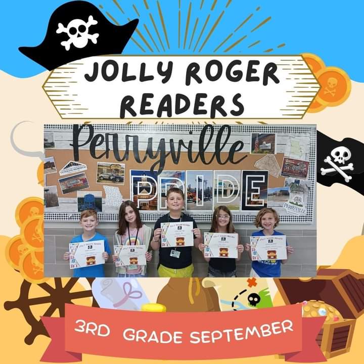 musuzq's tweet image. Recognizing great readers this year,  as 'Jolly Roger Readers'! #piratepride #pesd32 #librarylife