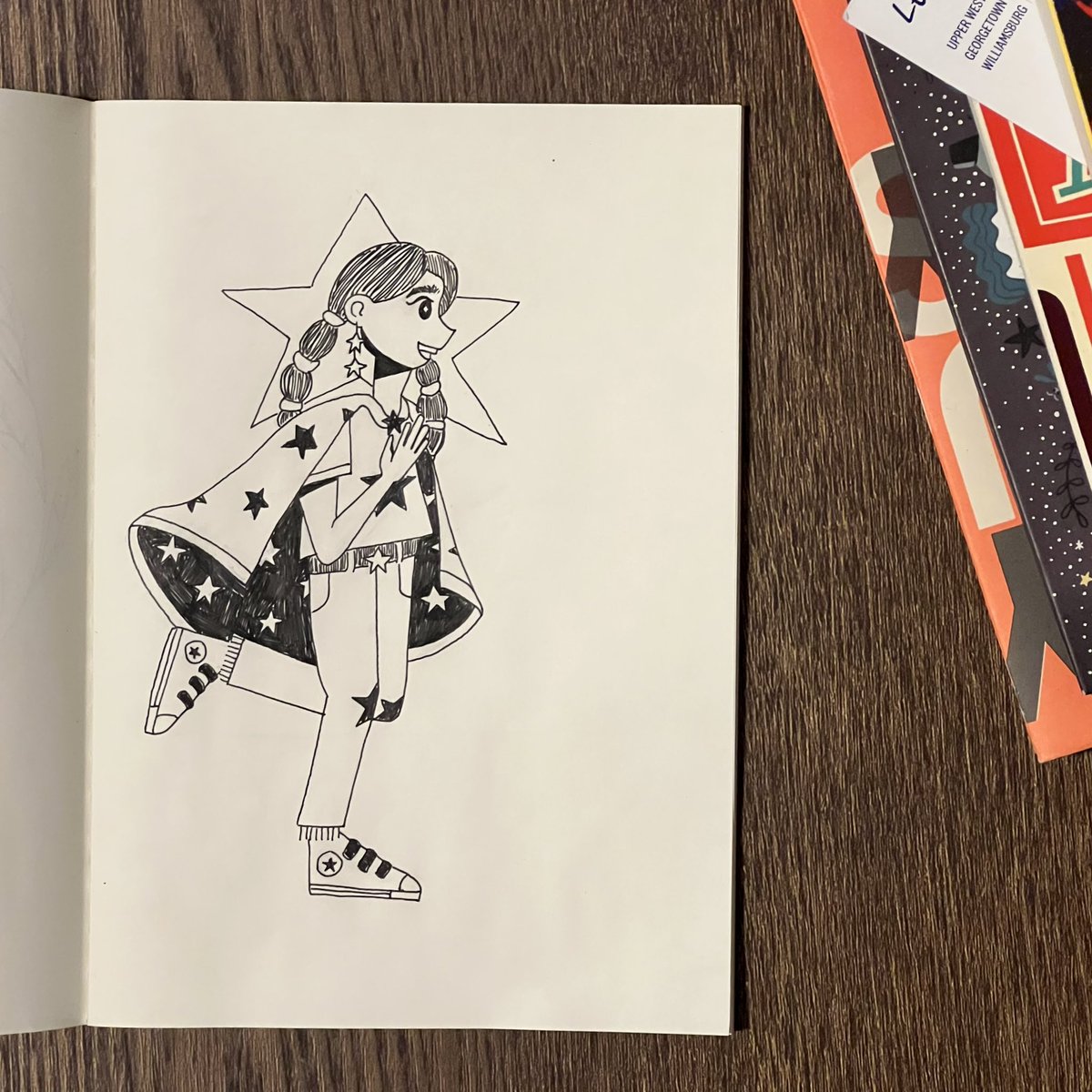 FlCTIONALSTATE's tweet image. #peachtober23 day 2: cosmos