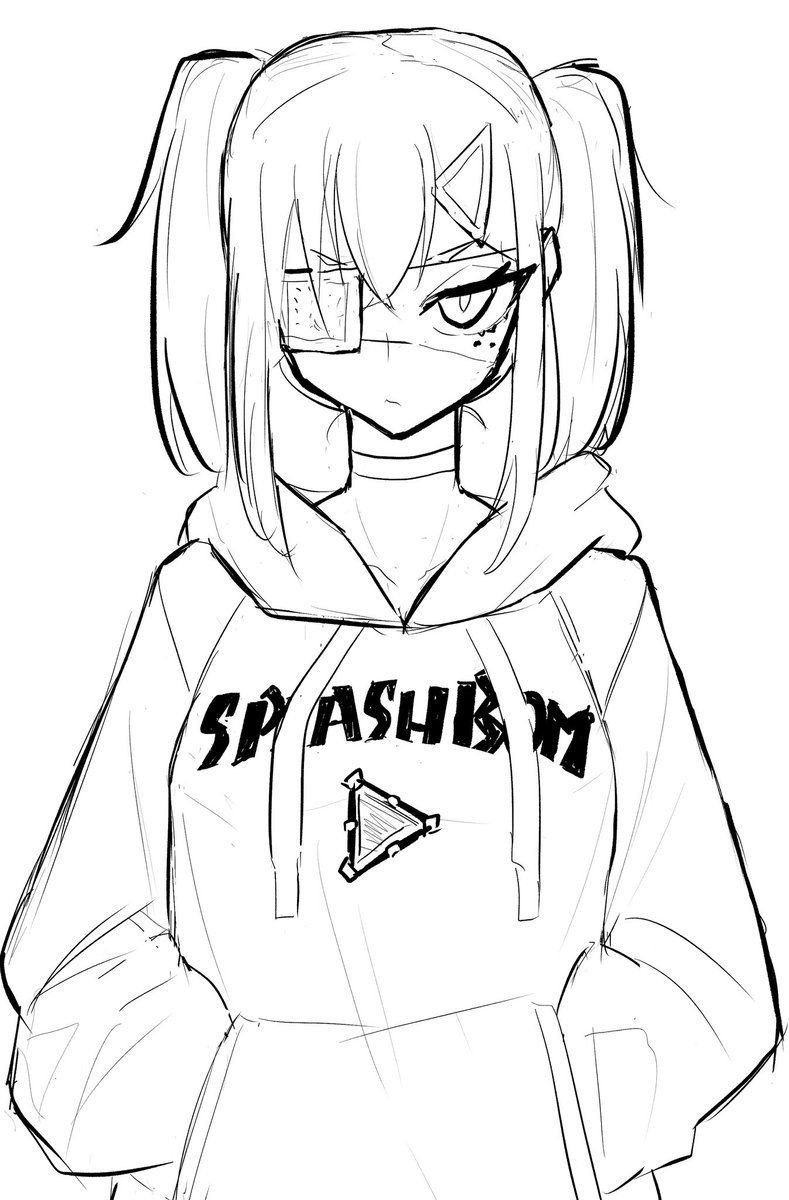 SSDが爆散したせいで手元に残ってる槐ちゃんの絵これだけ
鬱 