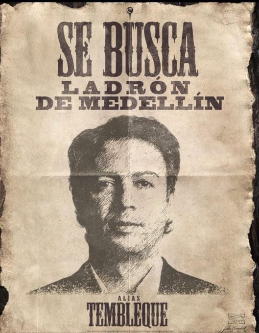 ValenciaGermanC's tweet photo. Hay publicaciones que merecen ser tendencia. ¡@QuinteroCalle , el peor Alcalde en la historia de Medellín, un error en las urnas que no puede repetirse!! Votar por @JuanCaUpeguiV, es darle continuidad a los abusadores de los recursos públicos. 
#QuinteroCobarde https://t.co/NkGWclHbU1
