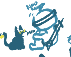 ToastRefried's tweet image. Pumpkin Boy and his Magical Cat Friend