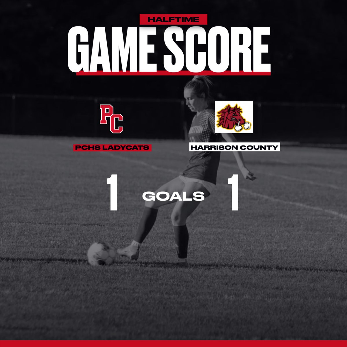 Ladycats 1st Round District Game Halftime⚽️💯⚽️💯⚽️💯