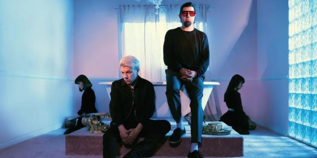 TODDCastPodcast's tweet image. The new #Crosses ††† album (out in October) features appearances from The Cure singer Robert Smith and El-P of Run The Jewels. Hear two new songs!

ecs.page.link/7EXhM