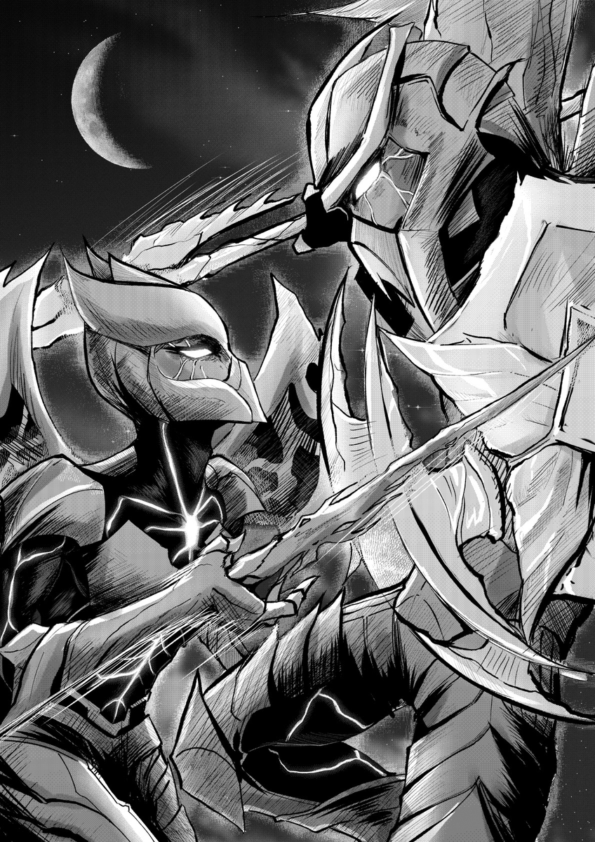 Aboleuk's tweet photo. confrontation 
#PillarsofDestruction #lightnovel #ranobe #manga https://t.co/1gevAdwD8t