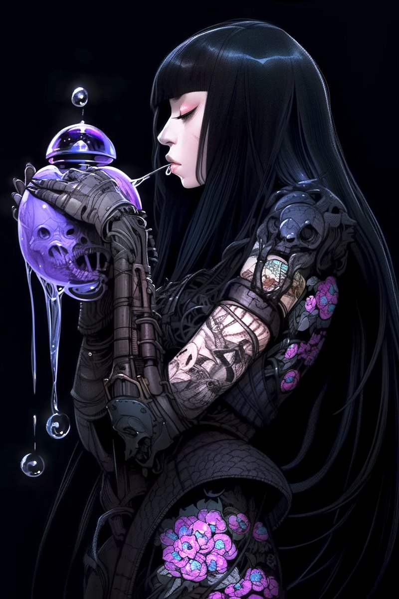 xxLONGOLONGOxx's tweet photo. toxic / Aiartwork https://t.co/b2CMxepWLU