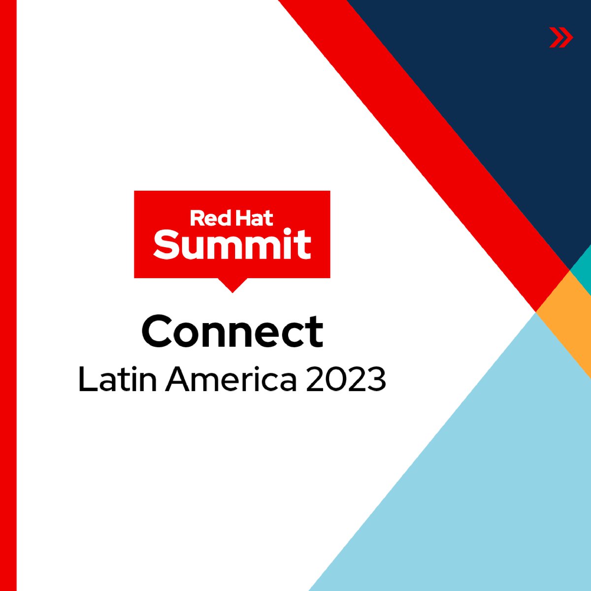id_GabrielSosa's tweet photo. Red Hat Summit: Connect Latinoamérica 2023, una serie de eventos donde la #Tecnología, la #Innovación y la cultura abierta se reúnen para seguir impulsando este viaje hacia la #NubeHíbrida. https://t.co/g2t5ezYppv