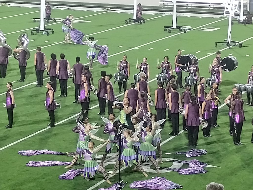 MrsRandallCALT's tweet photo. Pure magic! #DentonDelivers #BuiltDifferent @braswellhsband https://t.co/PiRzzMpSkm