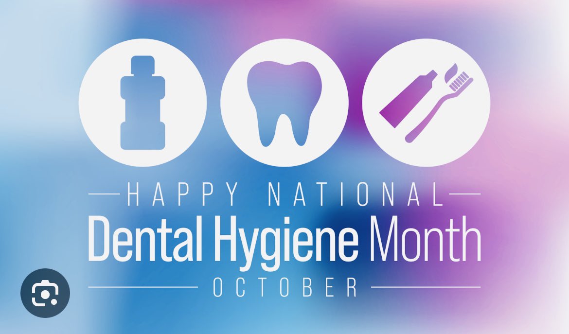 FCandreDDS's tweet photo. October is National Dental Hygiene Month focusing on awareness of the importance of good oral health 🦷 Call our office at 847-358-3134 to schedule your teeth cleaning and oral exam appointment
https://t.co/ZXaRnvXyd8
#healthysmiles
#32yearspalatinedentist
#acceptingnewpatients https://t.co/spmnNHyFti