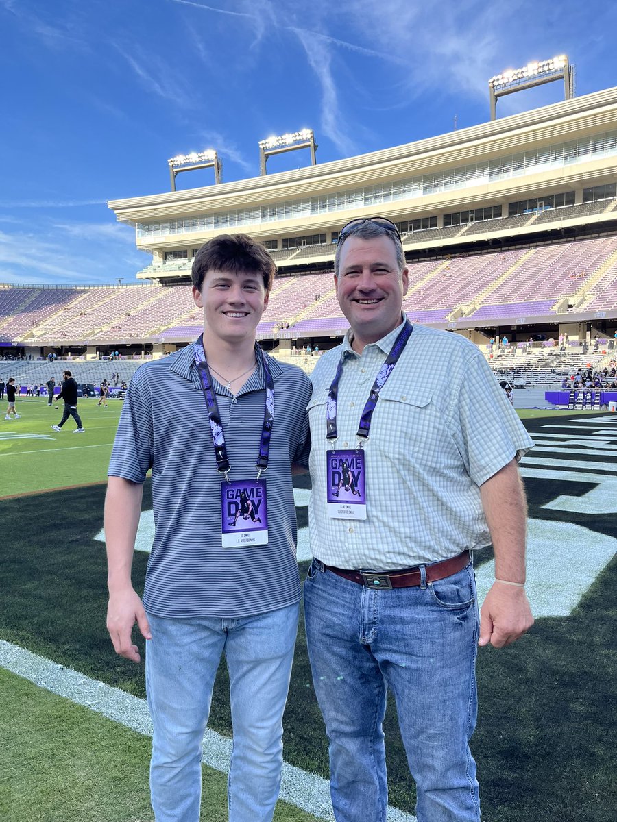 Appreciate the scholarship offer from <a href="/CoachSonnyDykes/">Sonny Dykes</a> and <a href="/TCUFootball/">TCU Football</a>. <a href="/d_hatcher80/">Coach Hatcher</a> <a href="/TrojanAnderson/">Anderson Trojans Football</a> <a href="/var_austin/">VAR</a> <a href="/247Sports/">247Sports</a> <a href="/On3Recruits/">On3 Recruits</a> <a href="/dctf/">Dave Campbell's Texas Football — TexasFootball.com</a> <a href="/TheUCReport/">Billy Tucker</a> <a href="/Rivals/">Rivals</a>
