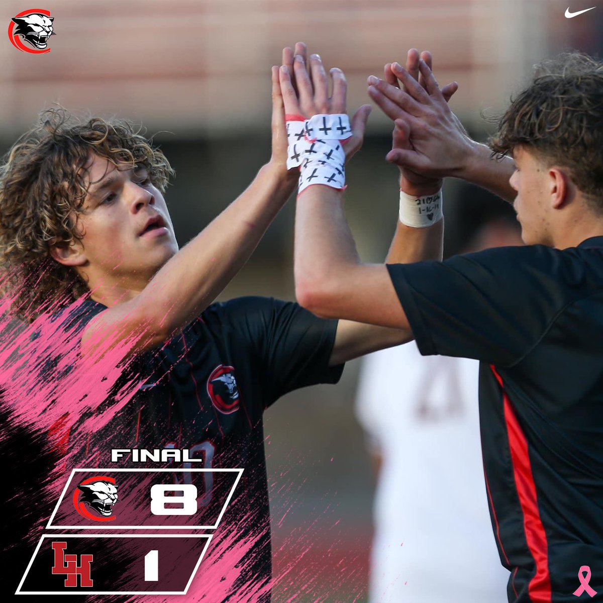 That’s the final from The Pot. Cougars  with a dominant 8-1 win over L.H. The boys are back in action tomorrow at Bentworth for a section showdown. 

Goals
@ArloMac17 ⚽️⚽️⚽️⚽️
<a href="/landon_barcus/">Landon Barcus</a> ⚽️⚽️
<a href="/Jake8Chambers/">Jacob Chambers</a> ⚽️
Max Goodwin⚽️

<a href="/AthleticsCasd/">CASD Athletics</a> 
<a href="/pghsoccernow/">Pittsburgh Soccer Now</a> 
<a href="/MVI_sports/">MVI Sports</a> 

💚