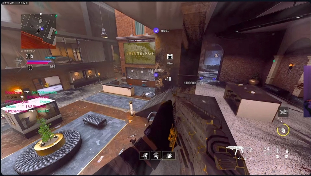 Parasite's tweet photo. The Groot skin in CoD needs to go or be ajusted for visibility LMAO spot the player https://t.co/wEPiZAadHl