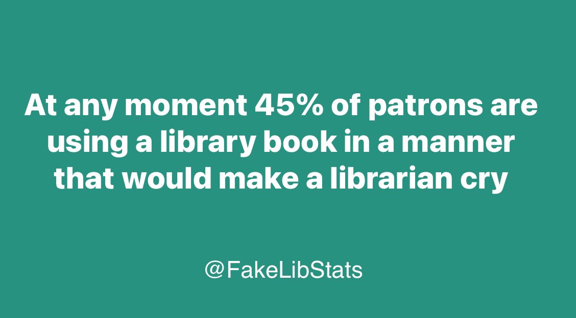 FakeLibStats's tweet photo. 😫 https://t.co/e6mQob3DLr