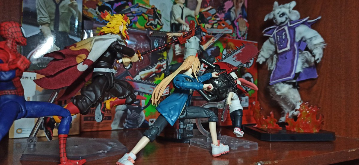 BrisenoFany's tweet photo. It's the end 

Can you defeat a God of Hyperdeath?

#undertale
 #undertalefigure #AsrielDreemurr #asrielundertale #asrielundertale #undertalefandom #rengoku #denji #chainsawman #power #spiderman #collectionfigure #photofigure https://t.co/MaY5HjyFOY