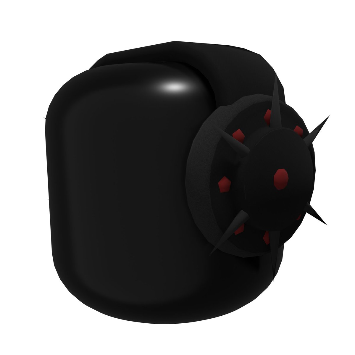 AstroMonkeyDev's tweet image. UGC Concept #14 | Spiked Headphones #roblox #robloxart #RobloxUGC #RobloxDevs