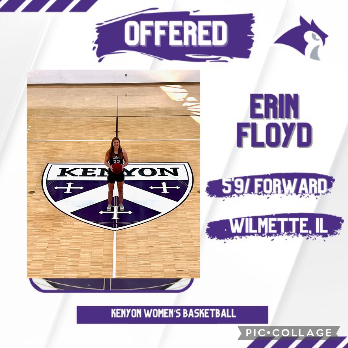 After a great visit, I am very excited to say that I have received an offer from <a href="/KenyonWBB/">Kenyon WBB</a>!! Thank you for this incredible opportunity! @NewTrierGBB <a href="/marycorbett24/">Mary Corbett</a> <a href="/FPbasketball/">Full Package</a>