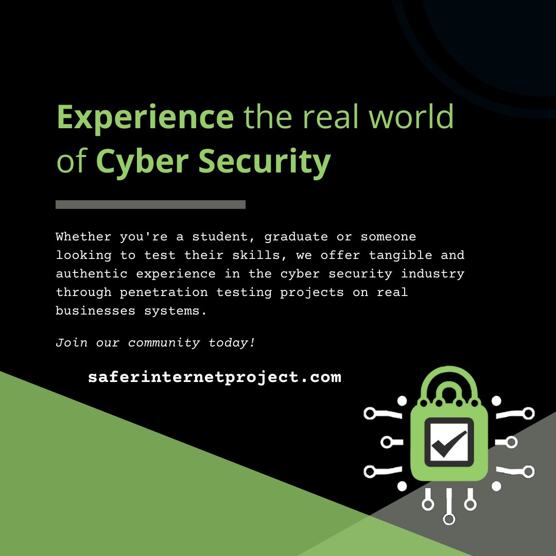 dccybersec's tweet photo. Calling all #cybersecurity content creators!

I need you to help me with reviewing my project "The Safer Internet Project".

I've spent the best part of almost 3 years building this program into something I'm truly proud of to tackle some seriously overlooked aspects of cybersecurity learning. As it stands, 70%+ of the people who join and stay for at least 6 months in the program get a job at the end, which is (as far as I'm aware) the highest statistic from training to job in this ENTIRE industry. 

I have a referral system available for those of you who are interested in running a trial and promoting the program (if you feel it provides value to the industry), and as always, my DM's are open.

#ContentCreator #cybersec #SIP #saferinternetproject @saferinternetpr