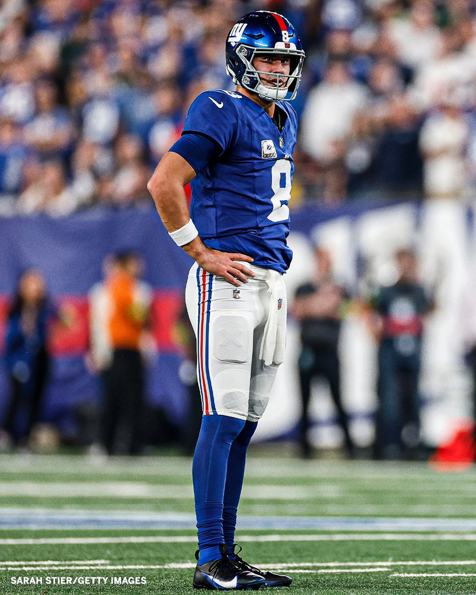 SportsCenter's tweet image. Daniel Jones has lost 24 fumbles since entering the league in 2019.

The most in the NFL during that time 😬