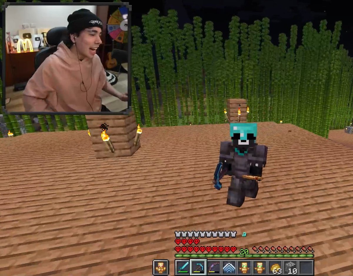 bestofspreen's tweet image. Día 13 del Hardcore Superado ✅
• Hoy Spreen Venció al EnderDragon GG😎
#minecrafthardcore