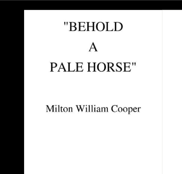 Nasty1Reborn's tweet photo. @WWG1WGADS2 Here is a link to a free on line read or free PDF Download of William Cooper's book,
Behold A Pale Horse.

Online read
https://t.co/Pgijx01rGI

PDF
https://t.co/HHb1RR0K3k https://t.co/JCDkiZrplM