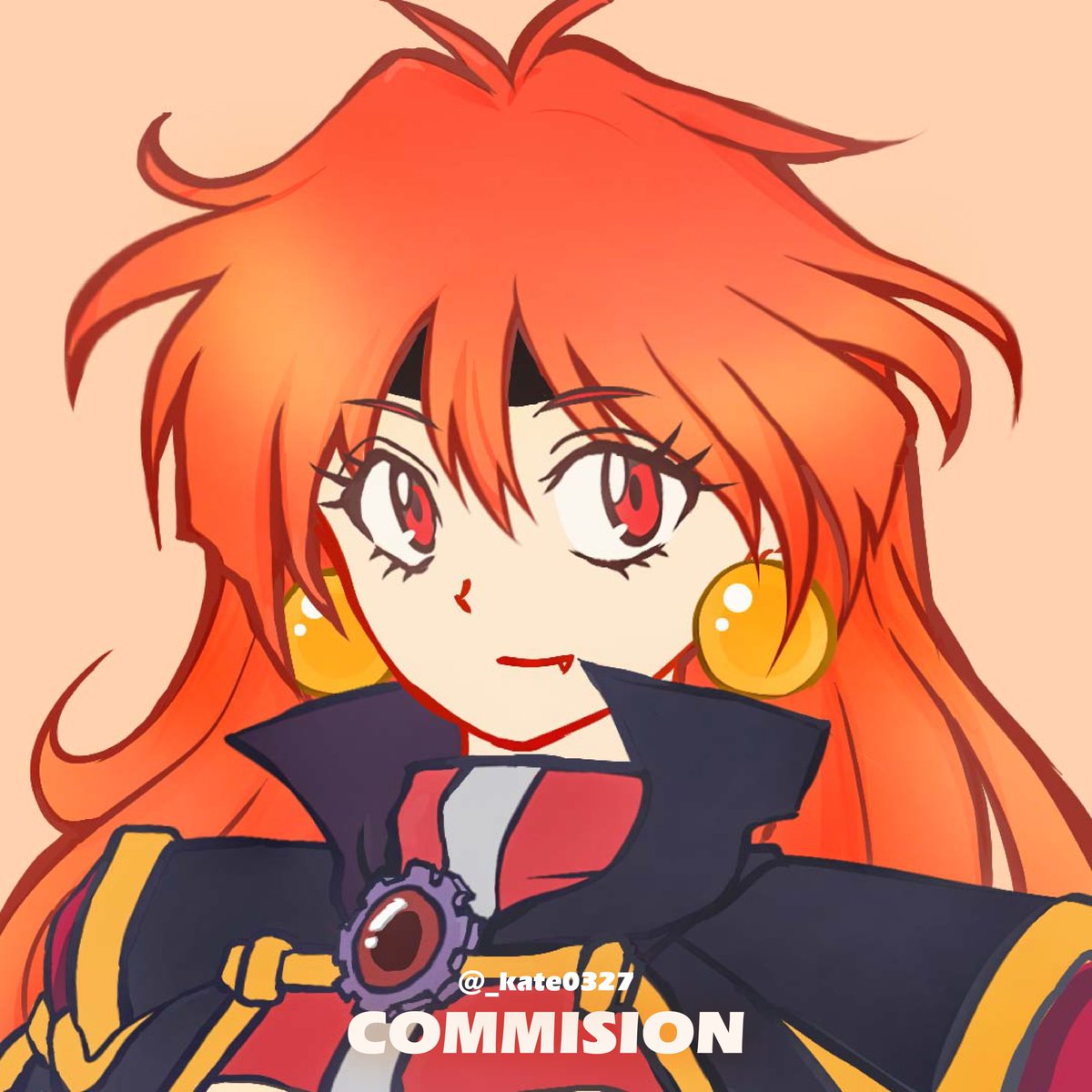 COMMISSION DONE YESTERDAY.
#commissionart #linainverse #Slayers