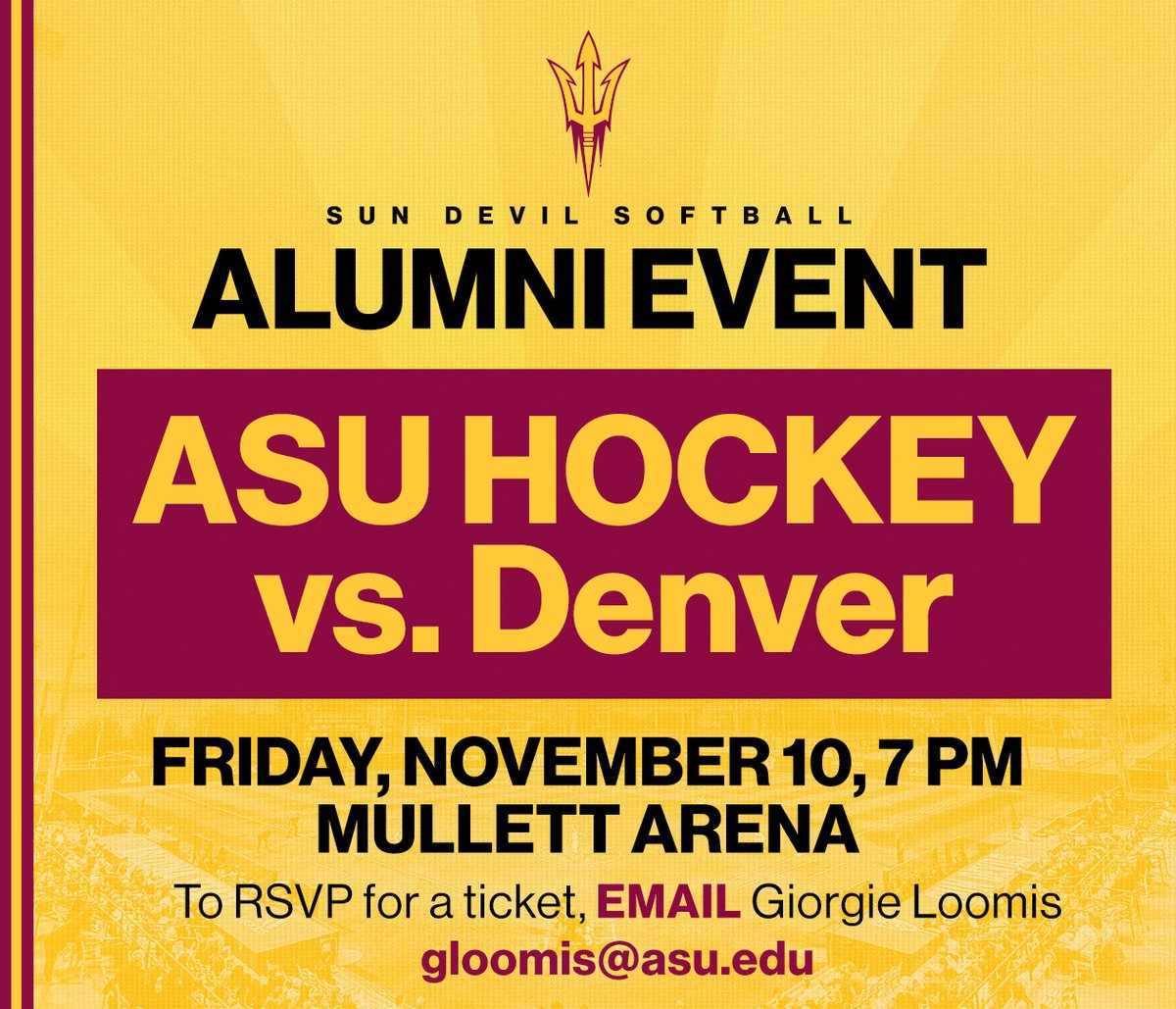 Join Sun Devil Hockey at Mullett Arena - Arizona State University Athletics