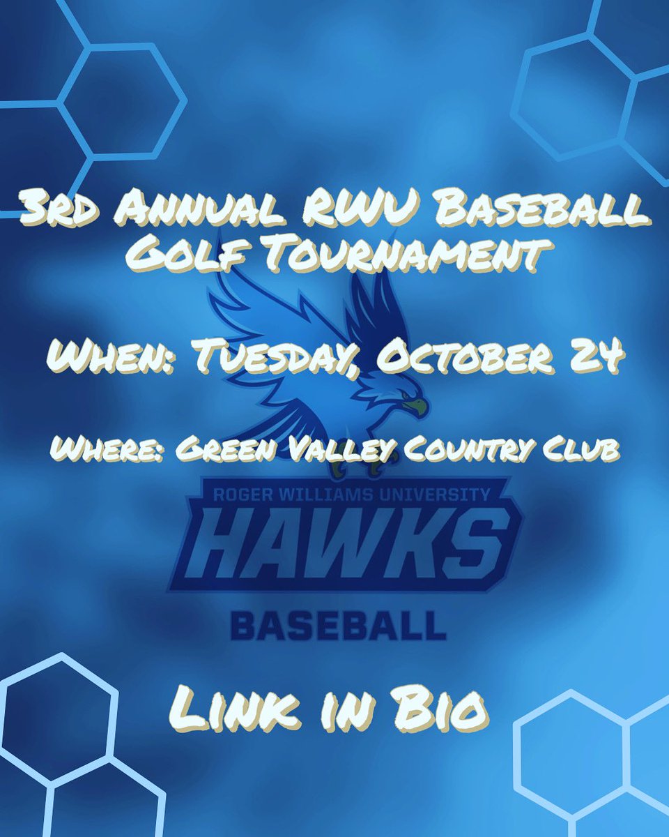 Save the Date: Tuesday, October 24, 2023!

Join us for a day of golf, all for a great cause! Proceeds from the tournament and generous donations/sponsorships will support the baseball team's spring trip to Florida and crucial equipment/facility upgrades.