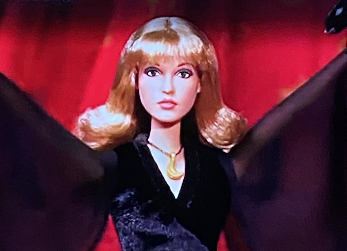 ecto_fun's tweet photo. the new stevie nicks barbie looks like a laura palmer barbie https://t.co/WOrEQ9Kv2Y
