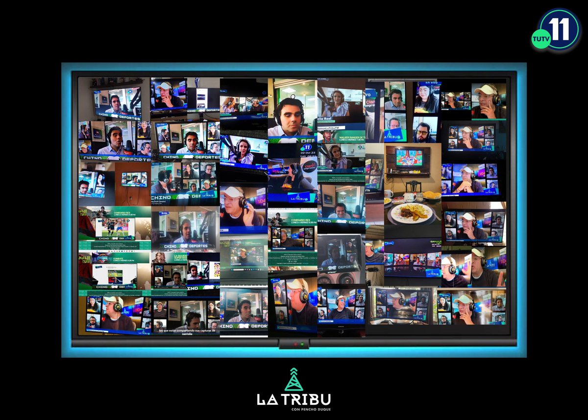 SomosLaTribuFM's tweet photo. Gracias a todas las personas que sintonizaron la primera transmisión de #LaTribuTV 📺🤩
Mañana nos volveremos a ver a través de @canal11_tutv con #ChinoDeportes y nuestro #temadeldia desde las 8:00 AM. 😎👊🏼 https://t.co/9rfK0KUx7Q