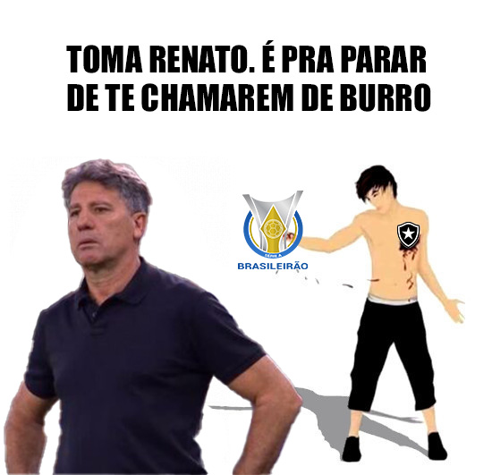 botafogo literalmente assim e o grêmio nem digo nada.