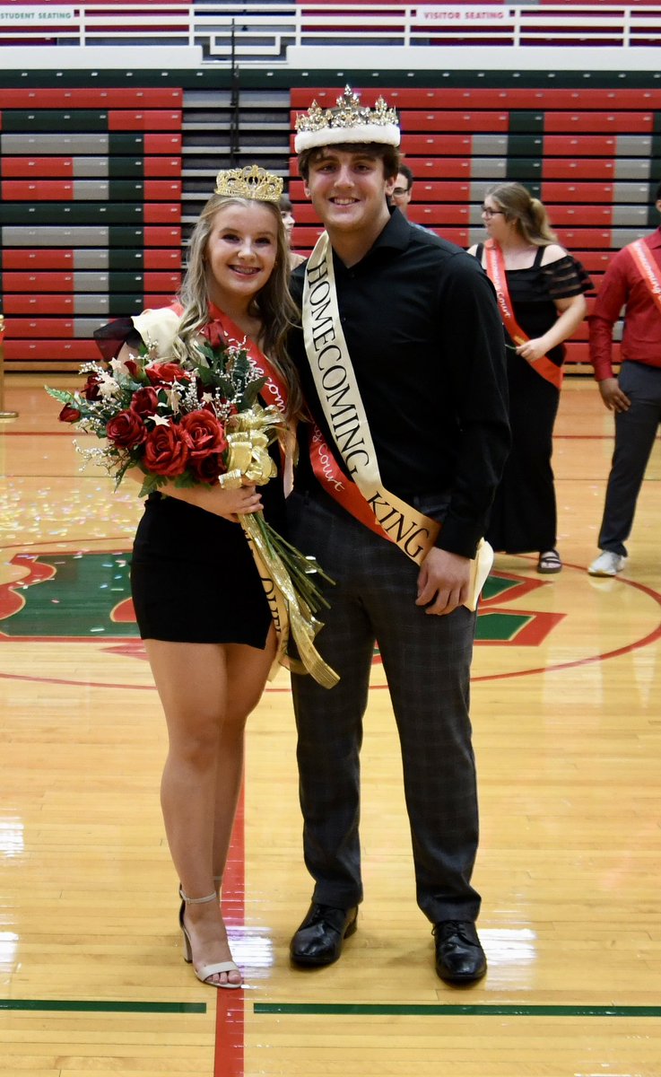 LPCavaliers's tweet photo. LaSalle-Peru Township High School seniors Madison Schweickert and Aiden Anderson were named 2022 Homecoming Queen and King during the LPHS Variety Show on Monday night in Sellett Gym. The annual Homecoming Variety Show also featured 14 student performances. https://t.co/5tlsEy448Q