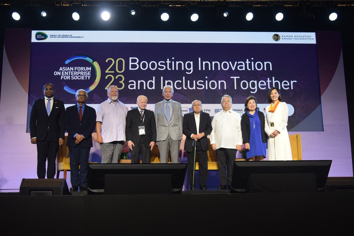 PHINMAofficial's tweet photo. The PHINMA Group congratulates the Asian Institute of Management RVR Center for the recently concluded #AFES2023.

Executives and officers across the Group joined the 2-day session and gained insights on how we can continue #MakingLivesBetter through our businesses. https://t.co/LX5cxdex7v