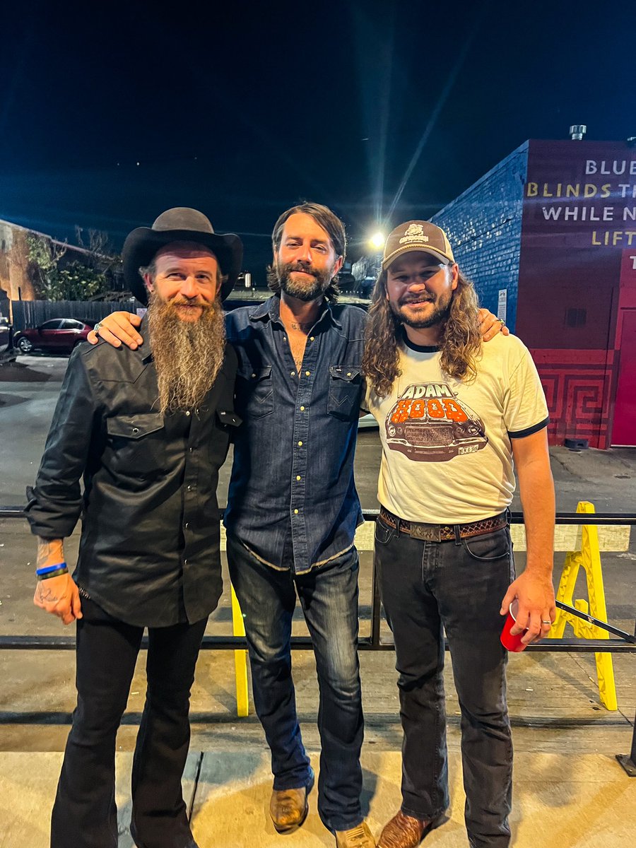 Went to see my buddies @joshmorningstar and @Brent_Cobb Saturday night in Dallas. You have to catch them together if you can. Great to see you boys!
