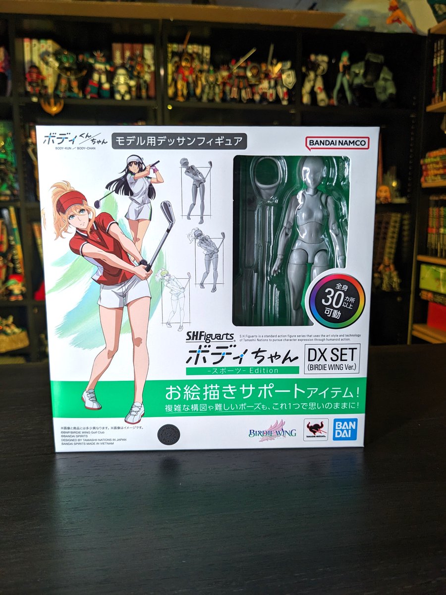 HobbyGenki's tweet photo. ๐จRelease alert ๐จ
S.H. Figuarts Body-Chan Sports Edition DX SET BIRDIE WING Ver.
Buy Now !
https://t.co/esTG7hLsvP
#shfiguarts #bodychan https://t.co/Qq7LMyR1T6