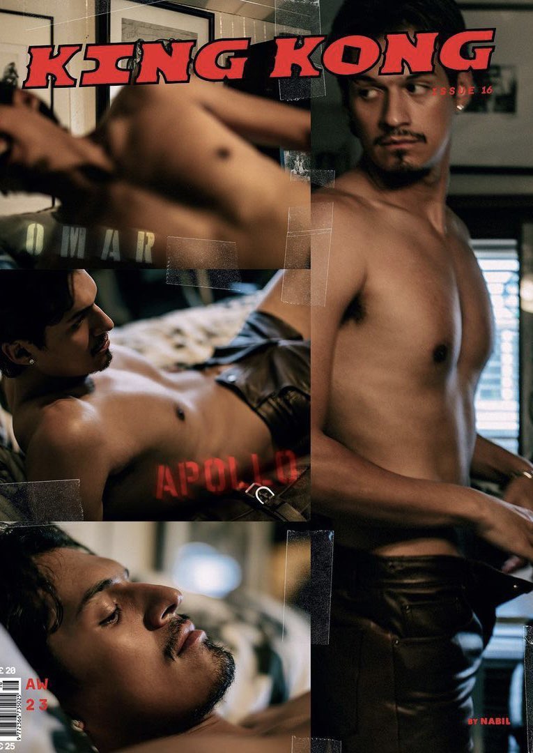 archiveomar's tweet image. omar for king kong magazine.