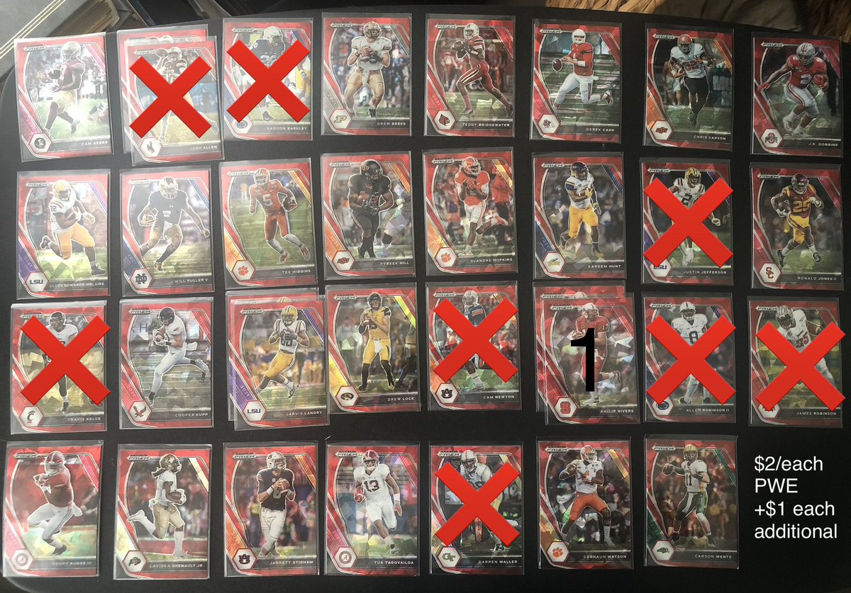 RobRipsCards's tweet photo. @Elliott0924 @davisdugout $2 pwe for 1
+$1 for each additional
4 for $4 pwe https://t.co/nJqSiw0uzQ