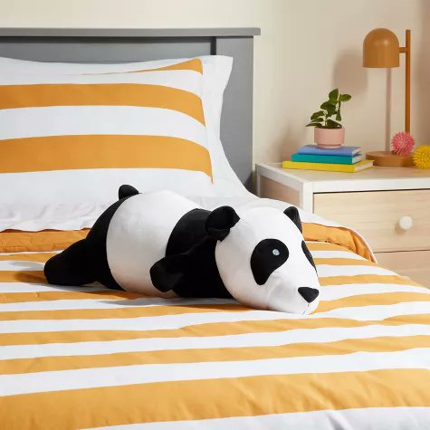 LilAltorable's tweet photo. What do you mean Target has a weighted panda plush??? I need him 😭 https://t.co/urXLauXKkN