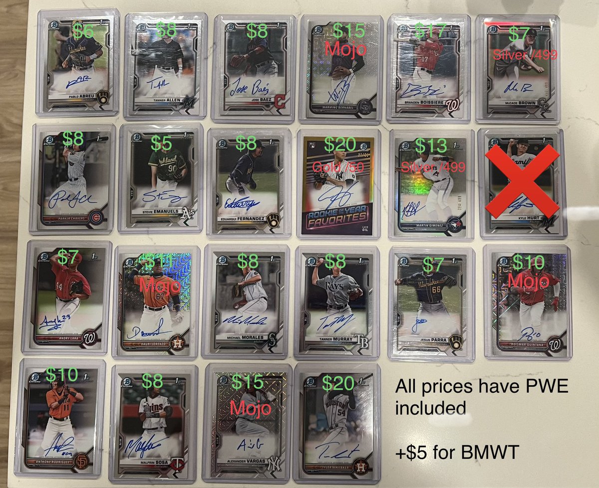 RobRipsCards's tweet photo. @pobs18 @Iminsearchof Prices listed, open to offers https://t.co/Vem7MJeKiU