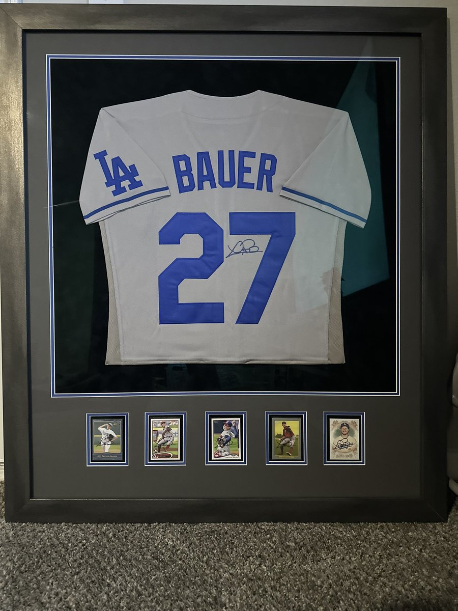 boulderthinking's tweet image. With all the @BauerOutage news I thought I would share this from my PC. A signed jersey and 5 signed cards. One from each team including UCLa. @AgentRachelLuba