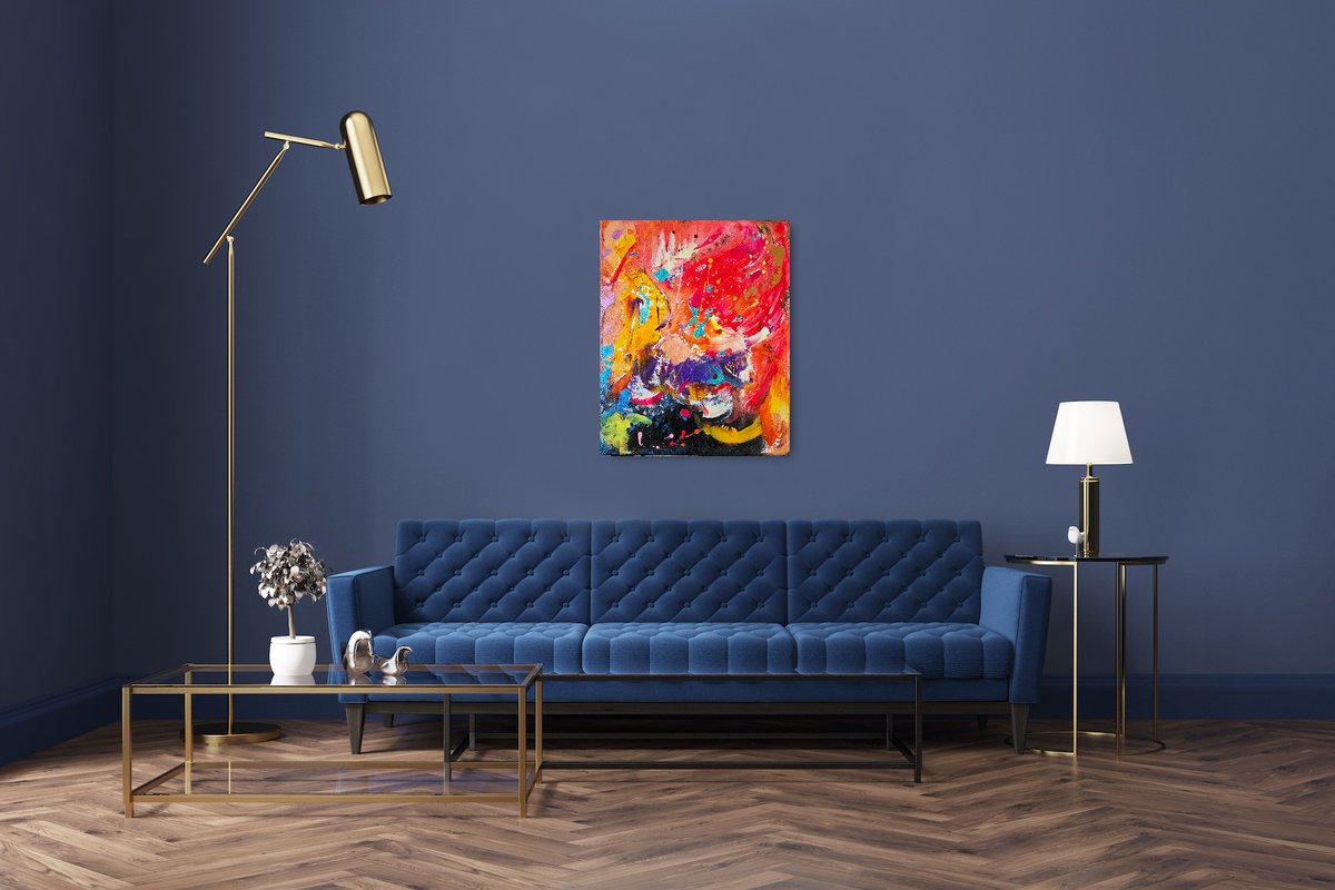 lisasmith2583's tweet photo. Full of vibrancy and warmth  , one of my larger pieces, volcanic eruption all freshly varnished with high gloss ✨️😍☺️ 65X53cm ,abstract, acrylics on canvas. Available, DM if interested ✨️😊 #myart #artist #emergingartist #abstractart #artsoninstagram #art #homedecor. https://t.co/qwhNCsbLLt