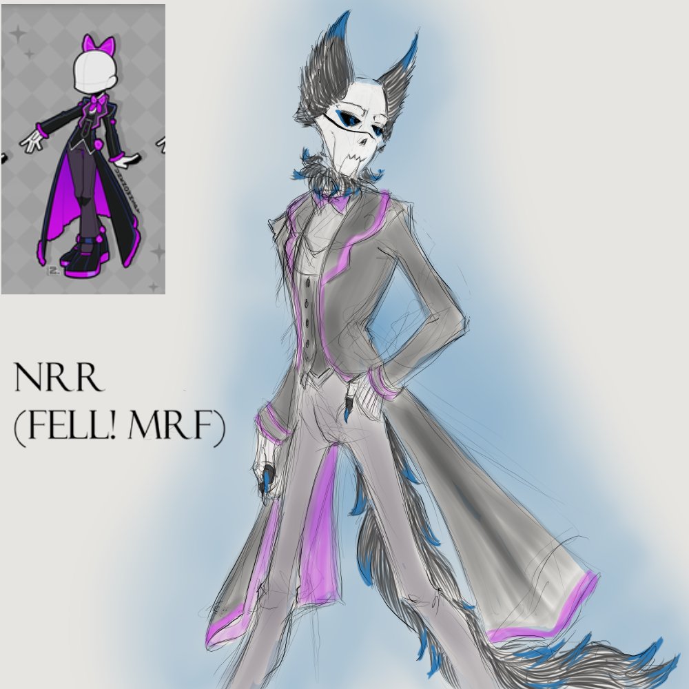 GenniiDrominda's tweet photo. Due to spoons being in short supply this year, we're going a little more.. sketchy. Kind of going for a fashion design sketch look.
First up is Nrr!
#Nrrthewolfskeleton #MultitudeAU #Dressuptober2023 https://t.co/NRB2zCE5e2