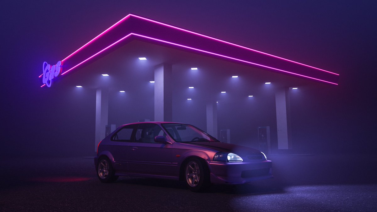 Pigmeat7's tweet photo. Project Car
"When you have no money for a real one so you just render it in a free software"

#b3d #blender3d #Honda #hondacivic #digitalart https://t.co/Coai9evegW
