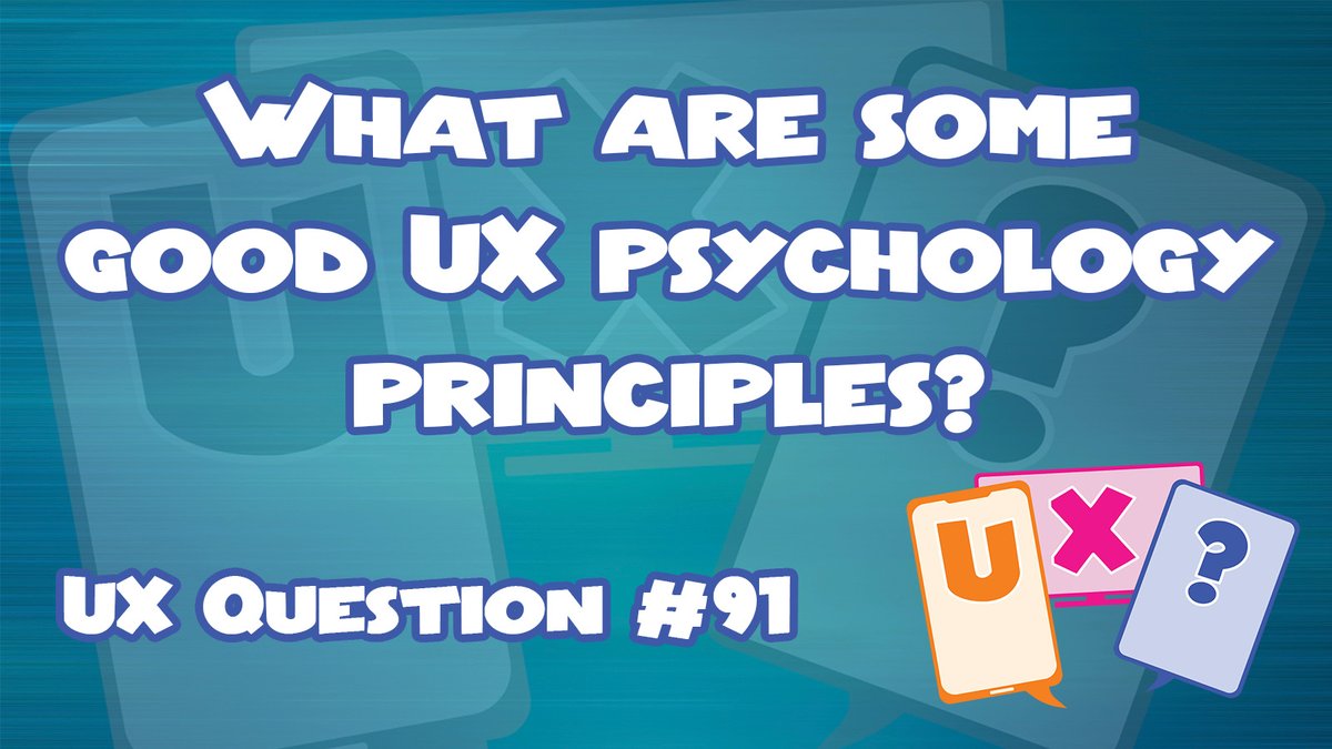 UX Questions tweet media
